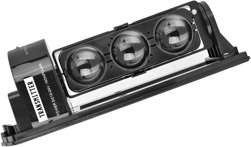 Triple Beam Photoelectric Infrared LED Detector Security Alarm System for Office - Image 3