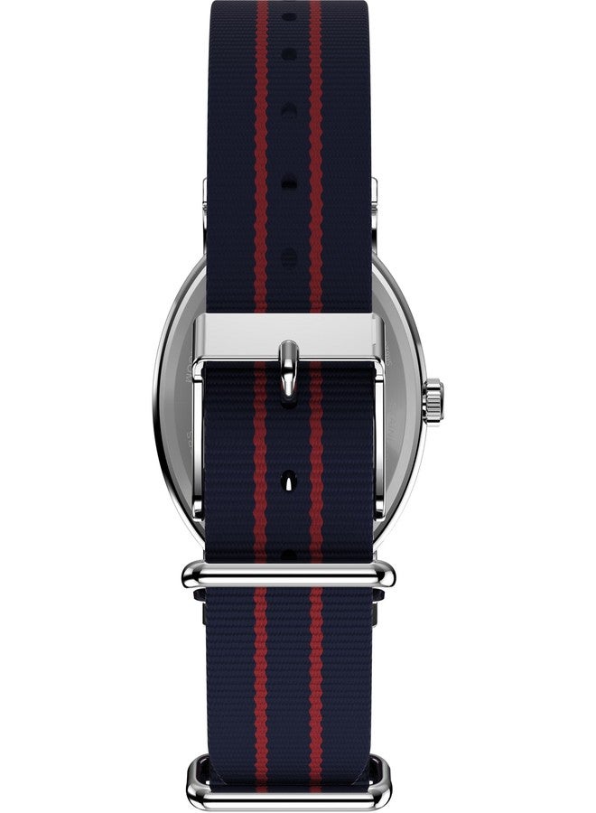 Timex Unisex Peanuts Weekender 38mm Watch - Blue Strap White Dial Silver-Tone Case - Image 3