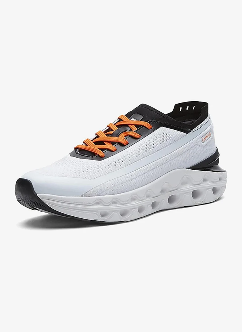 كامبس Men Coil Pro Bubble Yoga Max Lace-Up Running Shoes-White