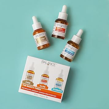 Balance Active Formula توازن نشط صيغة الثلاثة الأقوياء 3 × 30 مل مكونات نشطة مبتكرة نتائج مرئية سيروم ثلاثي مستهدف يمكن استخدامه معًا أو بشكل فردي - Image 3