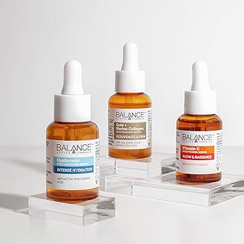 Balance Active Formula توازن نشط صيغة الثلاثة الأقوياء 3 × 30 مل مكونات نشطة مبتكرة نتائج مرئية سيروم ثلاثي مستهدف يمكن استخدامه معًا أو بشكل فردي - Image 5