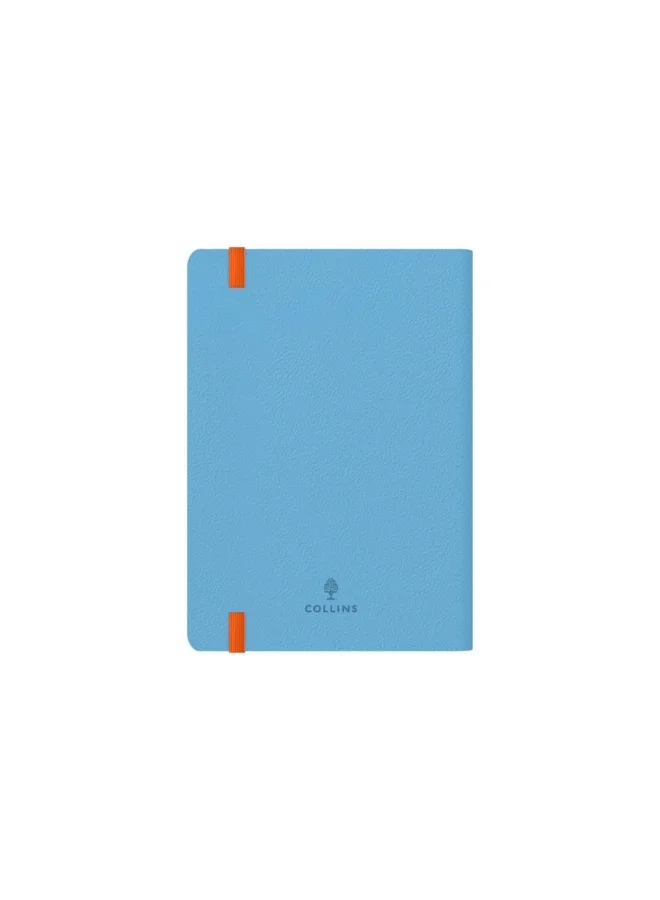 Collins Collins A6 Legacy 13 Month Mid/Academic Year Planner, July 2025-August 2026 Week-to-View Diary-Blue