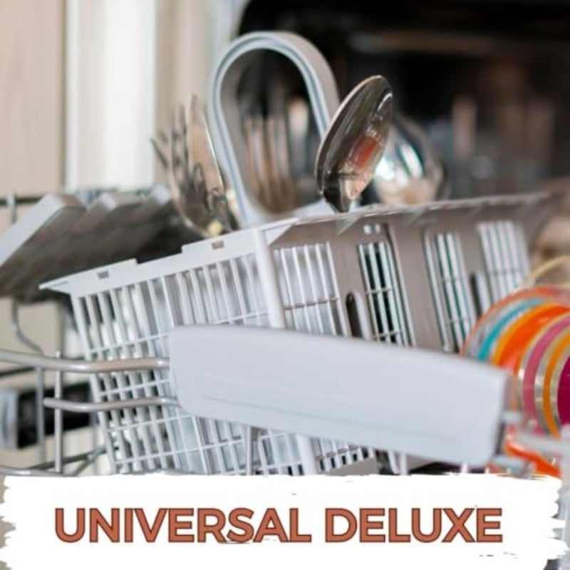 Cutlery Basket C00257140 With Handle And Lid For Indesit Dishwasher and Whirlpool UNIVERSAL DELUXE Dishwasher - Image 2