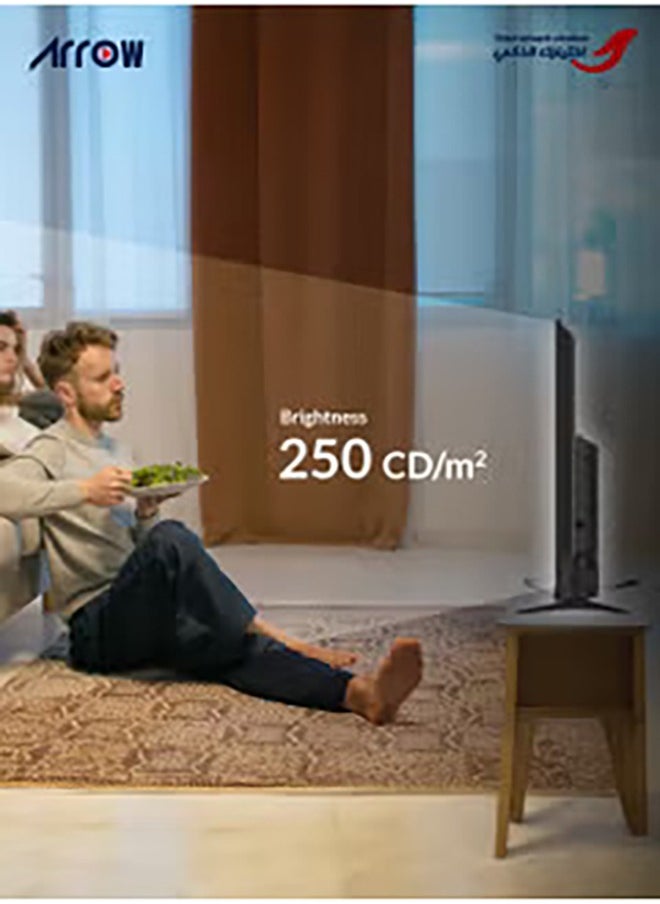 ARRQW - 70 Inch WEB OS Smart LED TV,Built-In Wi-Fi, Smart Apps Shahid, YouTube, Netflix, HDMI And USB Connectivity, Quad-Core, 1.5 GB RAM, 8 GB Memory, RO-70LPW - Image 1