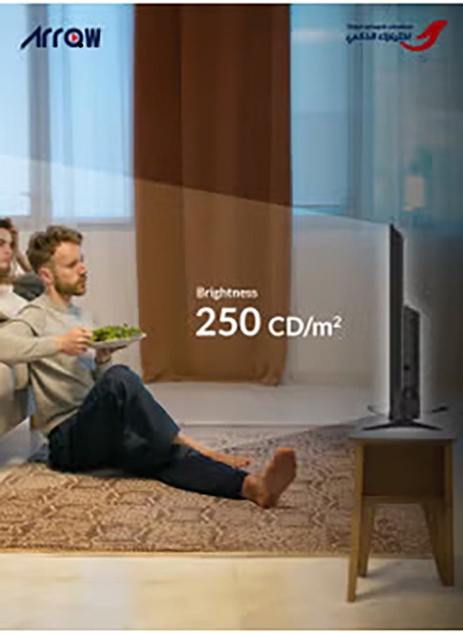 ARRQW 70 Inch WEB OS Smart LED TV,Built-In Wi-Fi, Smart Apps Shahid, YouTube, Netflix, HDMI And USB Connectivity, Quad-Core, 1.5 GB RAM, 8 GB Memory, RO-70LPW  - Image 3