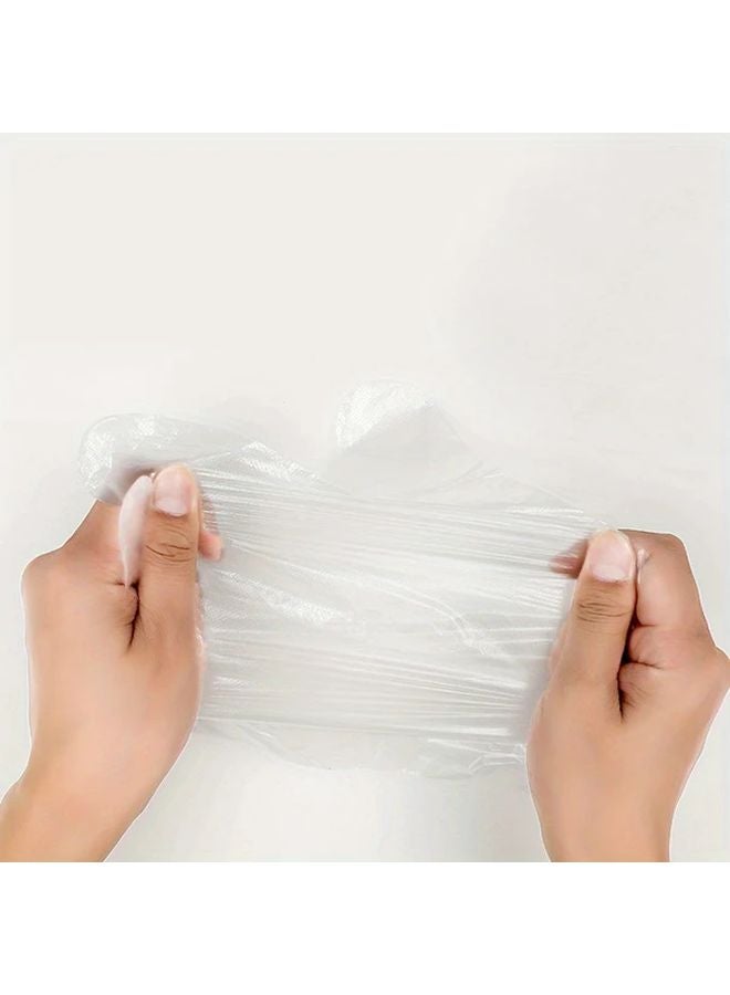 100 Pcs Disposable PE Gloves Food Grade Plastic Kitchen Catering Sanitary - Image 5