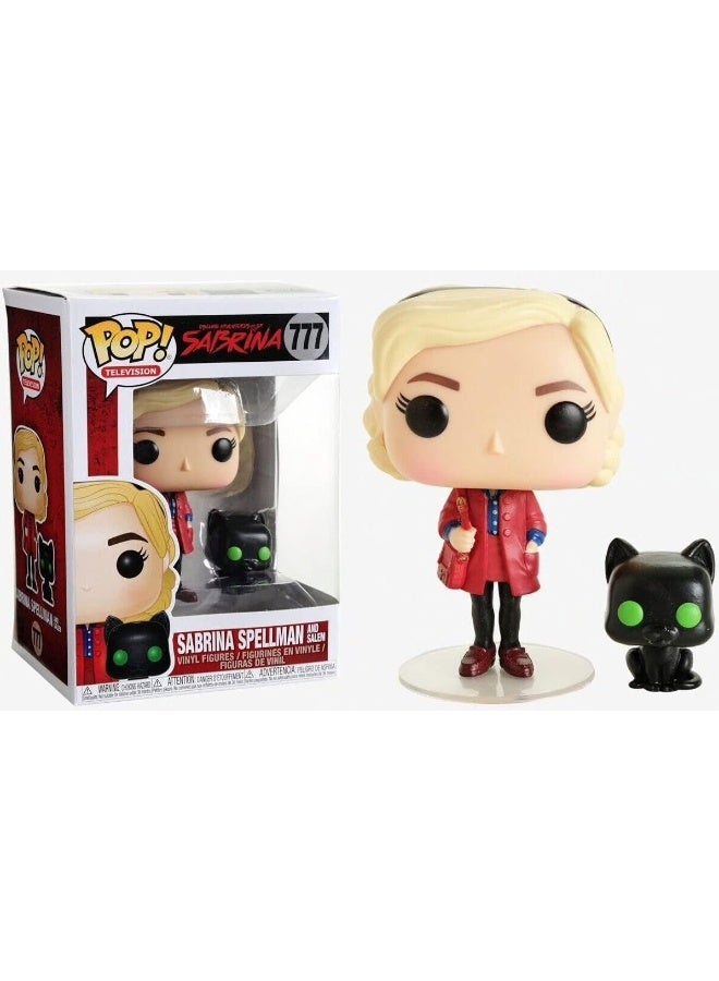 Funko فنكو تي في: مغامرات سابرينا المخيفة - سابرينا سبيلمان مع سالم تمثال فني من فونيكو! (يشمل علبة حماية متوافقة مع صندوق بوب)  - Image 4