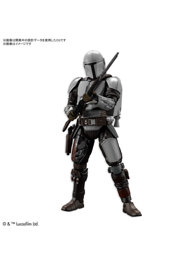 Bandai - Bandai Hobby - Star Wars - 1 12 The Mandalorian  Beskar Armor   grey  black - Image 1