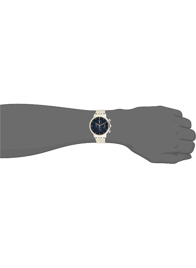 CITIZEN Men's Stainless Steel with Two-tone Gold Plating Quartz Chronograph Watch AN3614-54L - 41 mm