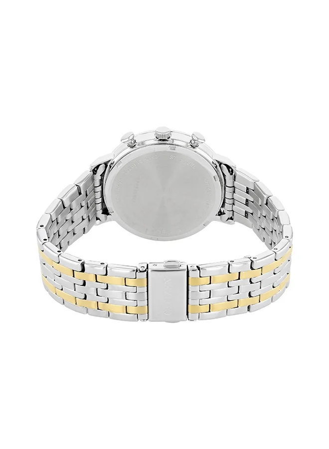 CITIZEN Stainless Steel with Two-tone Gold Plating Analog Watch AN3614-54L - 41 mm