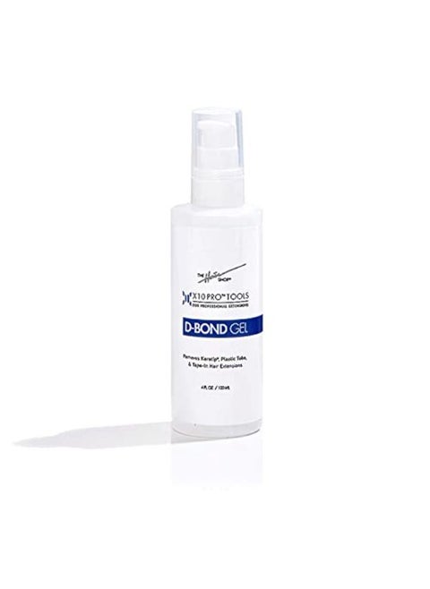 مزيل جل D Bond من The Hair Shop، مزيل لاصق Keratin Glue Fusion Pre Bonded U-Tip لشعر Keratip الفائق أو العادي، الأفضل لغراء الكيراتين، والأشرطة اللاصقة والمشابك (زجاجة 4 أونصة)