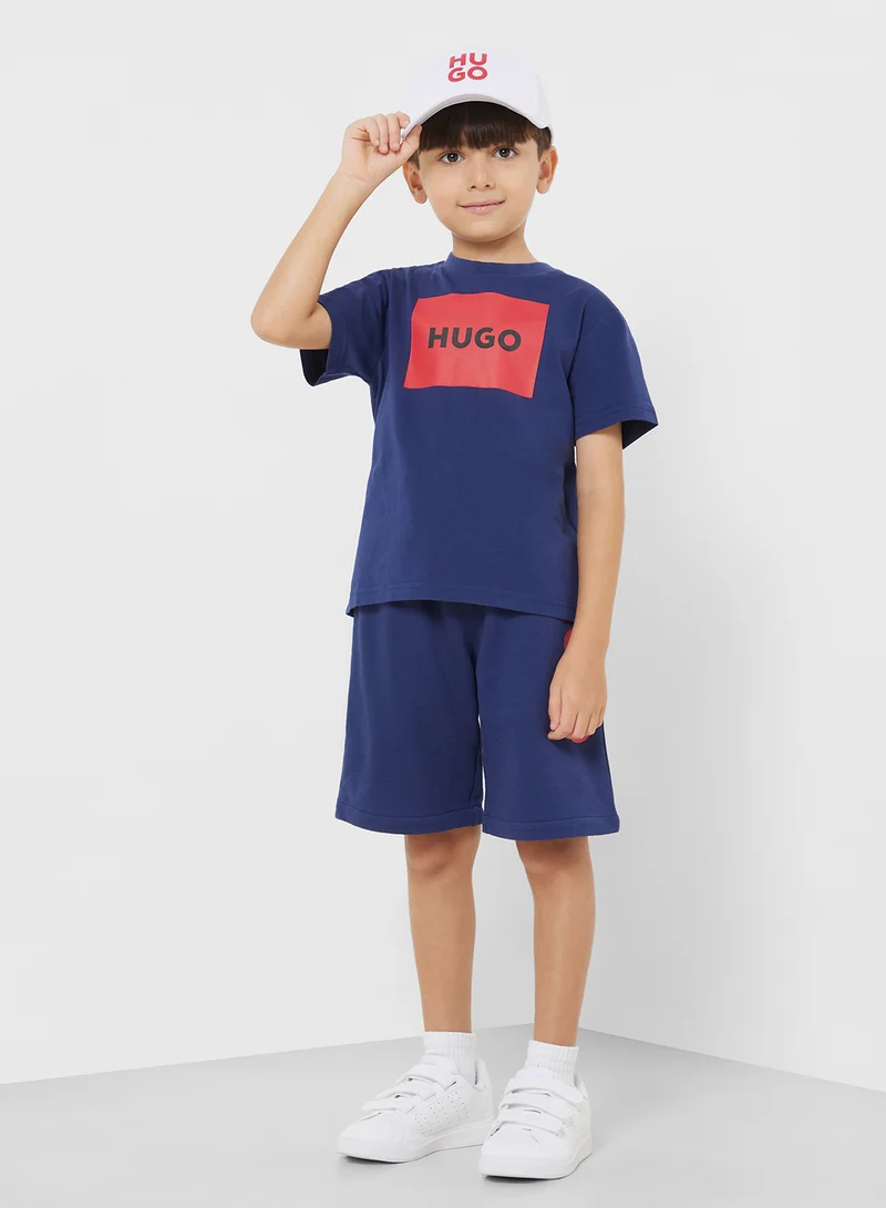 هوجو Kids Logo T-Shirt