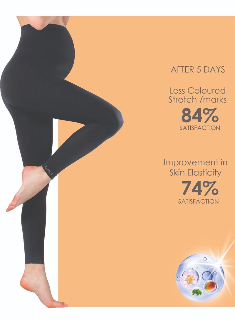 Lytess Lytess Anti-Stretch Mark Maternity  Leggings , Black,L/XL  - Image 2