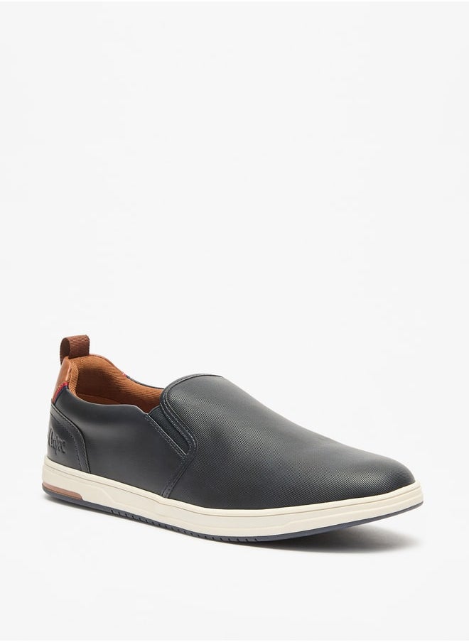 Lee Cooper Men's Solid Loafers with Pull Tabs  - Image 1