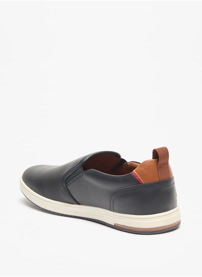 Lee Cooper Men's Solid Loafers with Pull Tabs  - Image 2