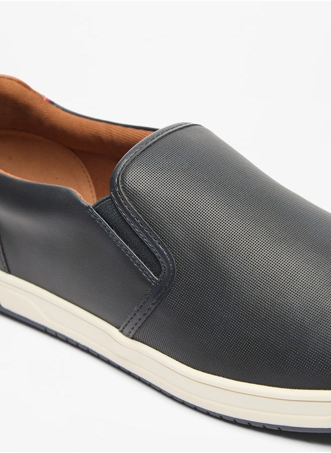 Lee Cooper Men's Solid Loafers with Pull Tabs  - Image 5