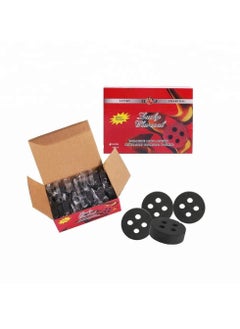 Lucky 160-Pieces Lucky Charcoal Quick Ignite and Long Lasting Incence 50mm Black  - Image 3