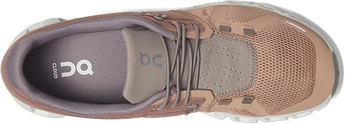 On Women's Cloud 5 Sneakers, Rosebrown/Fog, 9.5 Medium US - Image 3
