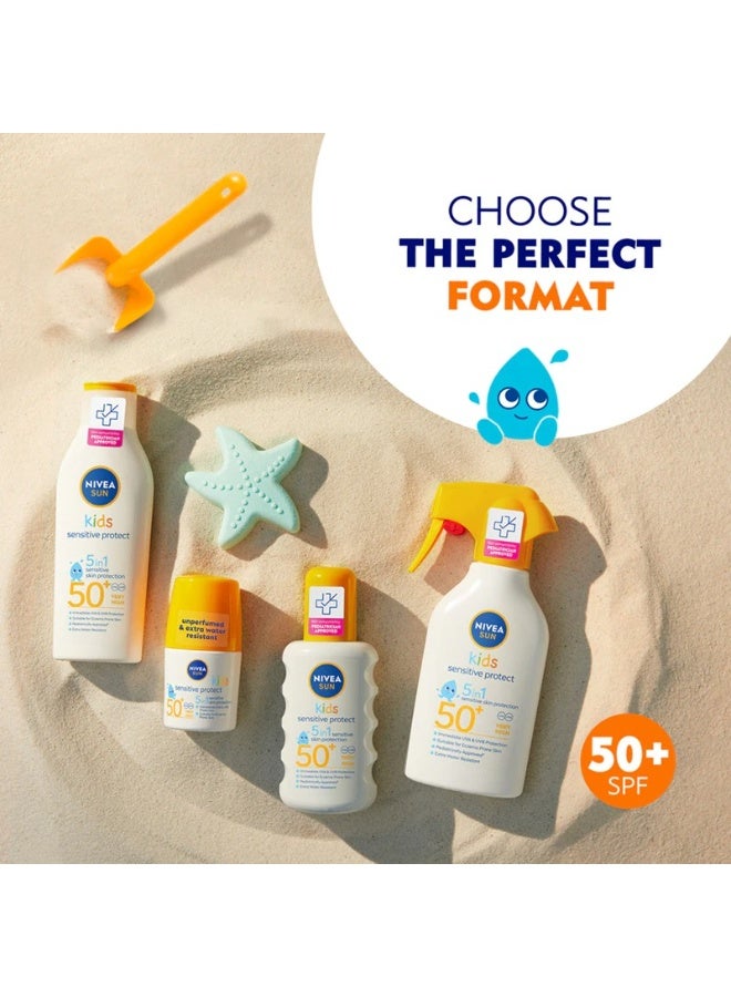 Nivea Sun Sensitive Protect Babies & Kids Spray SPF50+ 200 ml - Image 5