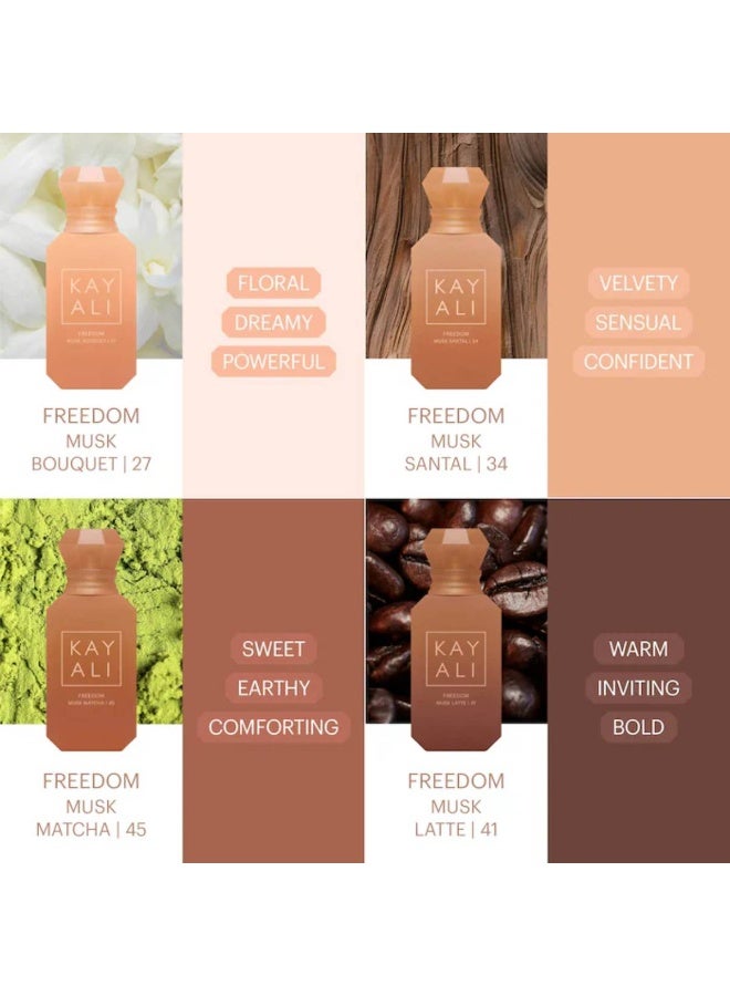 KAYALI Mini FREEDOM Eau de Parfum Travel Spray 10ml-MUSK BOUQUET 27 - Image 4