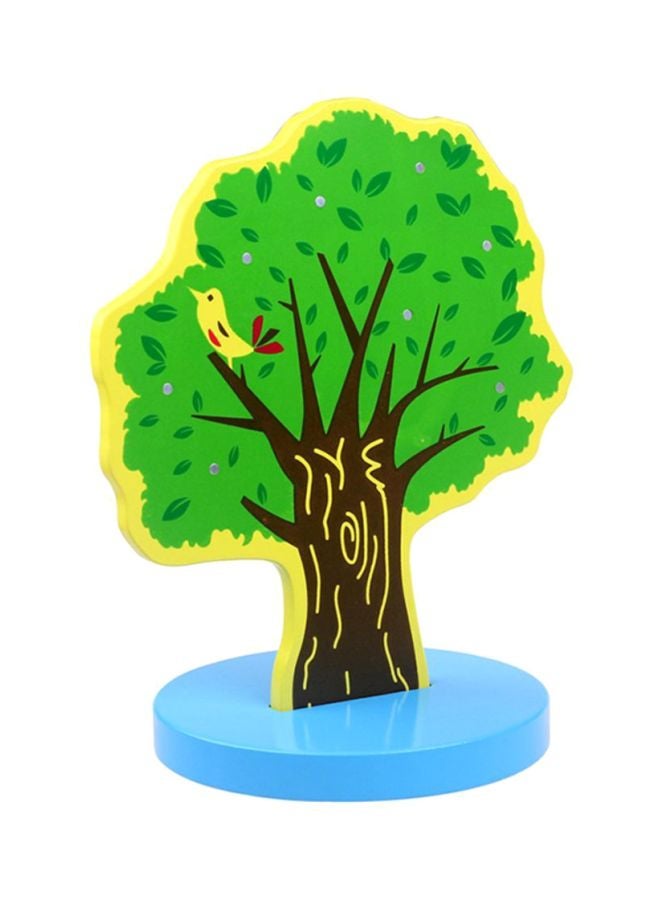 Diy Wooden Apple Tree Toy 10x10x10cm - Image 4