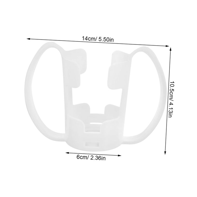 Nonbreakable Drinking Cup Holder With Handle For Elderly Disabled Bowl - Image 3
