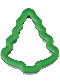 Wilton Christmas Tree Cookie Cutter, Large, Green And Silver  - Image 2