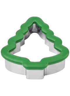 Wilton Christmas Tree Cookie Cutter, Large, Green And Silver  - Image 3
