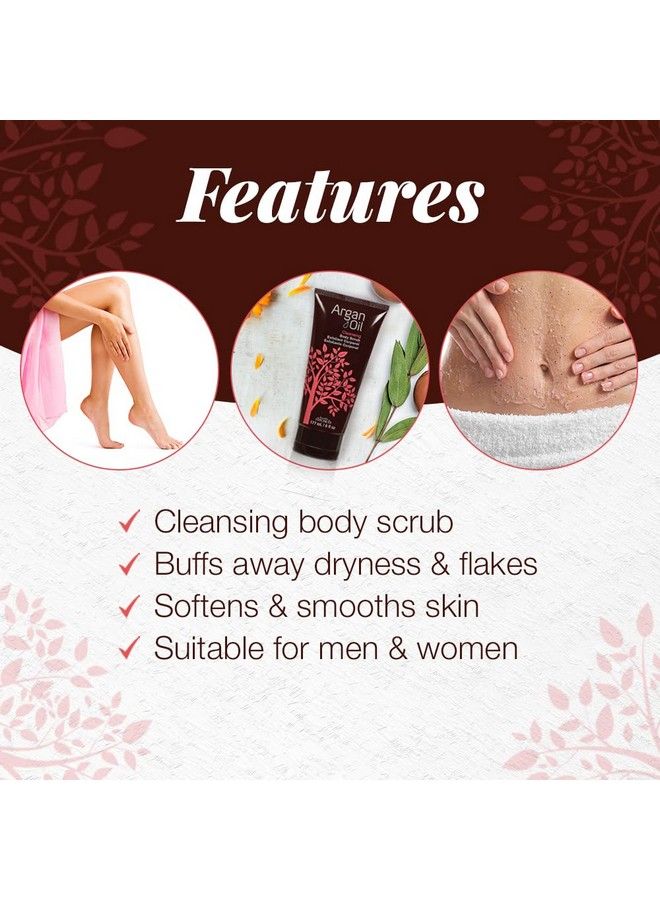 Body Drench Argan Oil Cleansing Body Scrub 6 fl oz - Image 5