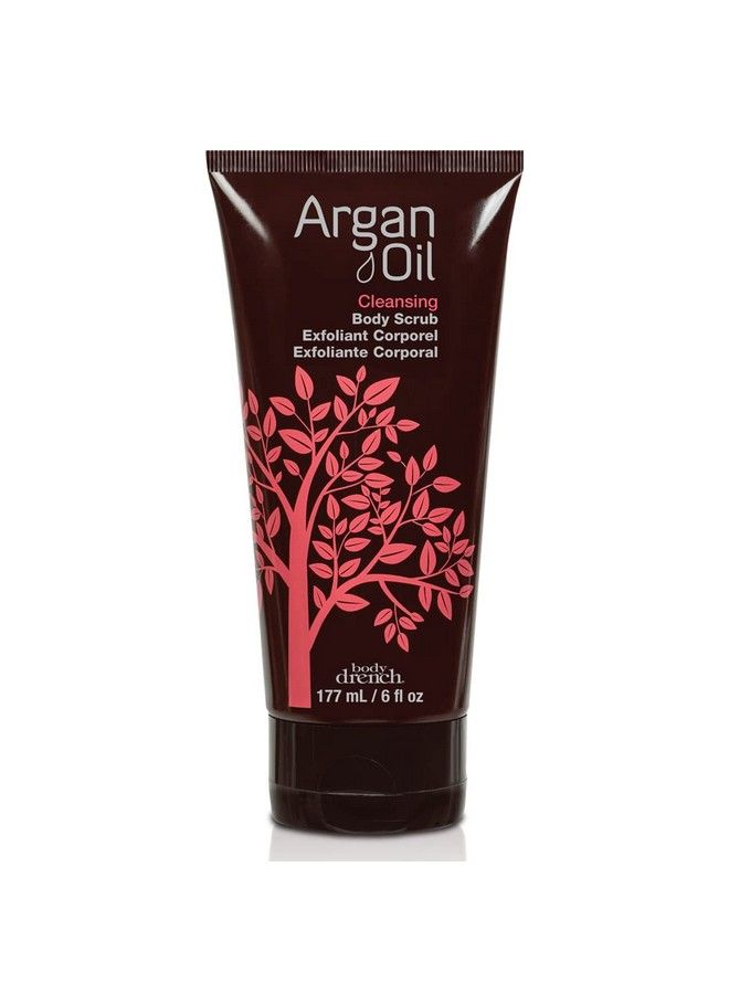 Body Drench Argan Oil Cleansing Body Scrub 6 fl oz - Image 2