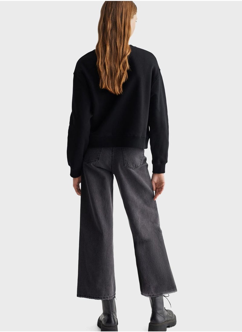 MANGO - Kids Countryside Vibes Sweatshirt - Image 1