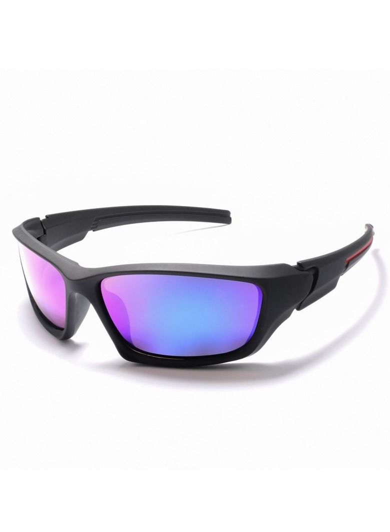 HDCRAFTER Men's Wind and Eye Protection Sports Polarized Sunglasses - Image 1