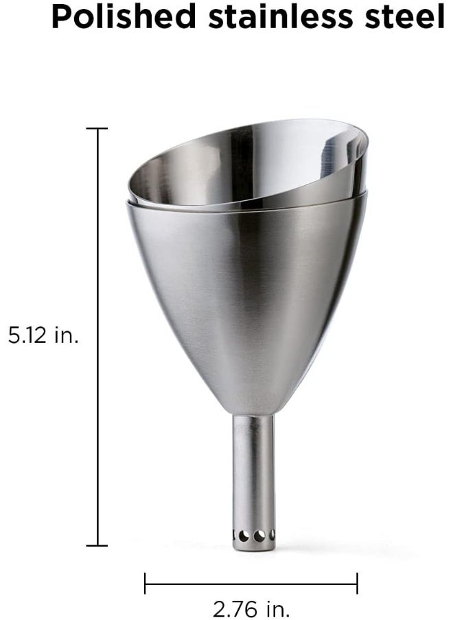 rabbit - Rabbit W6118 Wine Aerator and Pourer, Stainless Steel - Image 1