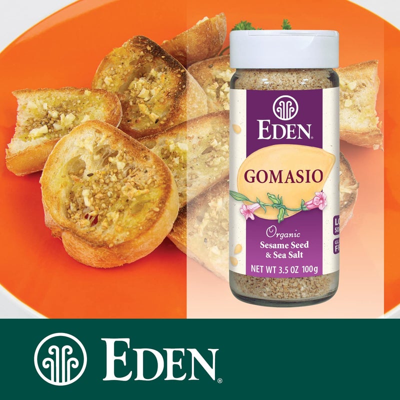 Eden Organic Gomasio, Sesame Seeds and Sea Salt, Umami, Traditional, Furikake, Seasoning, Macrobiotic, 3.5 oz (2-Pack) - Image 5