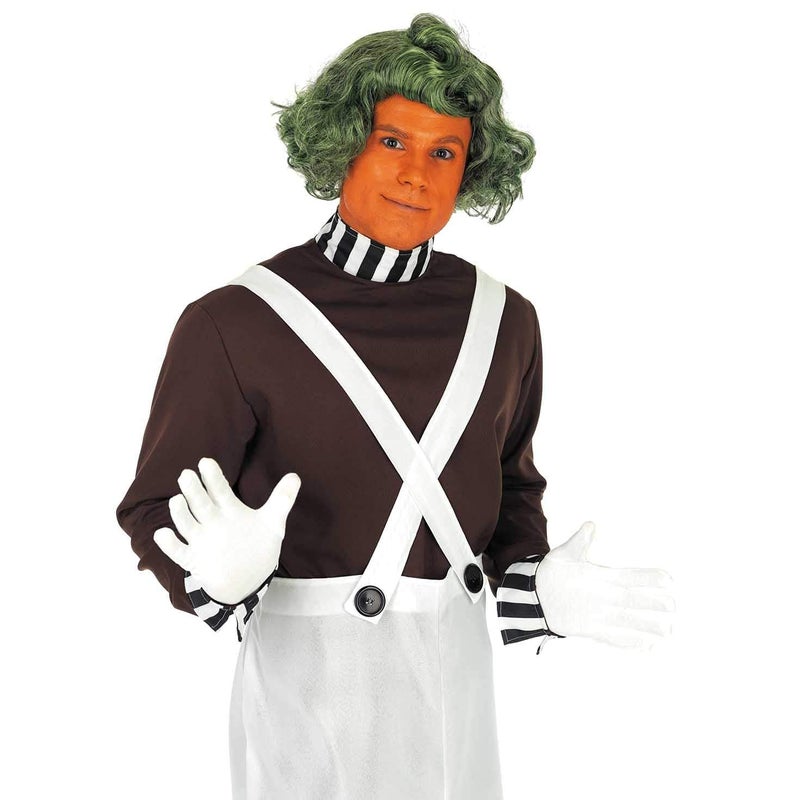 fun shack Mens Chocolate Factory Worker Costume Funny Halloween Costumes Men Available in Sizes Small Medium Large XL, Mens Chocolate Factory Worker, M - Image 2