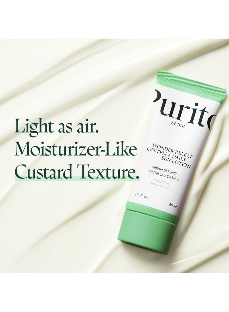 PURITO [Purito Seoul] Wonder Releaf Centella Daily Sun Lotion 60ml - Image 4