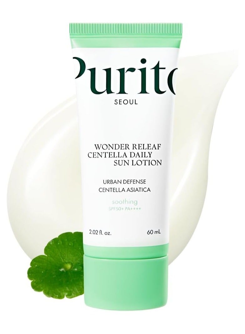 PURITO [Purito Seoul] Wonder Releaf Centella Daily Sun Lotion 60ml - Image 1