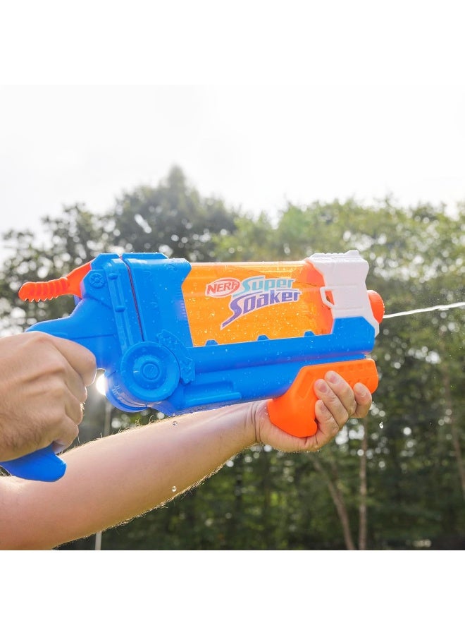 Nerf Super Soaker Flip Fill Water Blaster - 4 Spray Styles - Fast Fill - Large 890ml Water Tank - Age 6 Years & Up. - Image 2