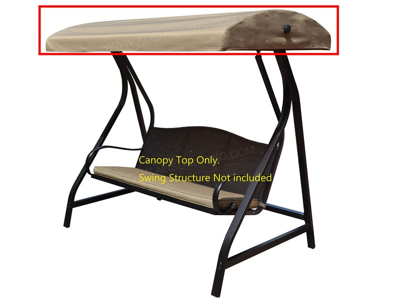 Alisun ALISUN Replacement Canopy Top for GT Porch Swing Model GCS00229C Will Not Fit Any Other Swing 