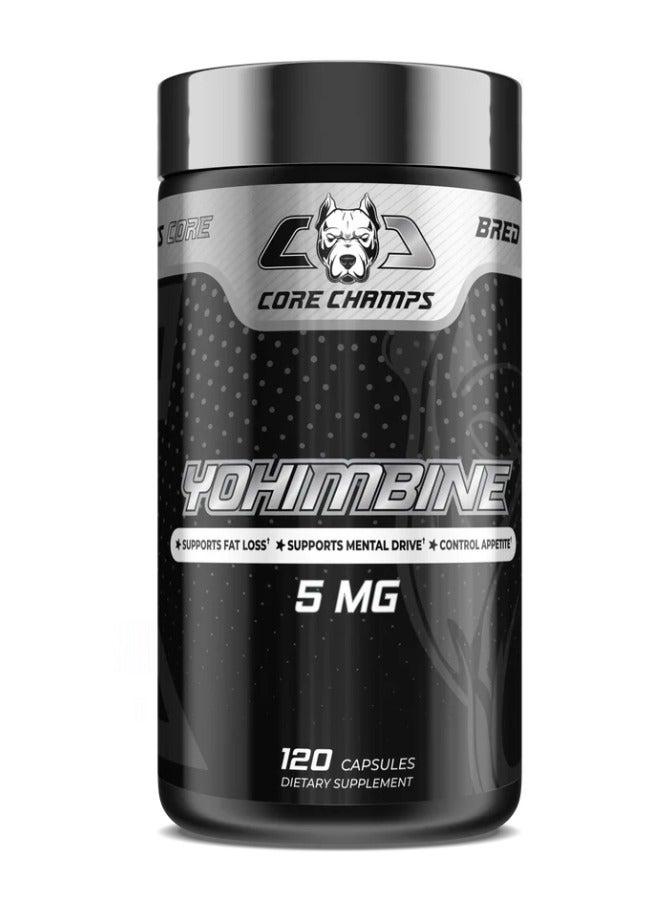 CORE CHAMPS Yohimbine,5Mg,120Capsules 