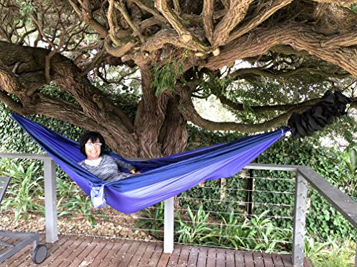 Hammock Bliss Double - Extra Long - Extra Wide - Extra Large - Two Person Double Wide Camping Hammock - Suspension System Included - Quality You Can Trust - Image 5