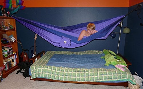Hammock Bliss Double - Extra Long - Extra Wide - Extra Large - Two Person Double Wide Camping Hammock - Suspension System Included - Quality You Can Trust - Image 2