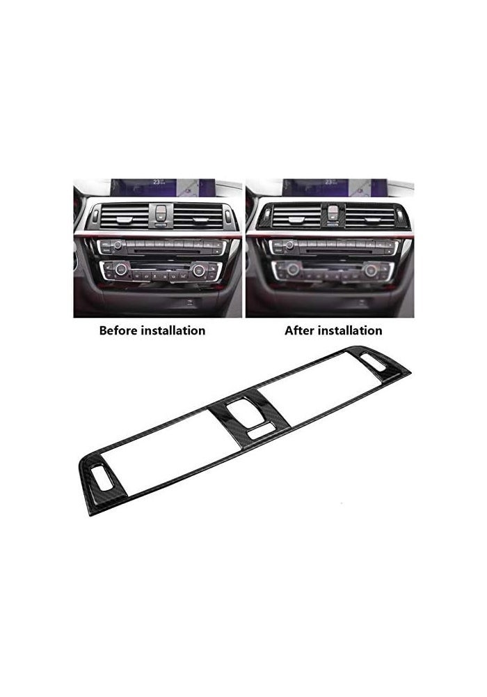 DEMULAX Carbon Fiber Style Air Vent Cover Trim for BMW 3 Series F30 - Image 3