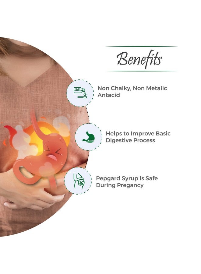 Vital care Pepgard Syrup - An Ayurvedic medicine for Acidity (200ml) - Image 4