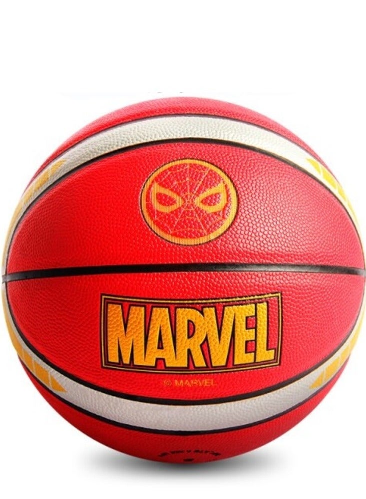 جوريكس كرة السلة، كرة سلة عالية الجودة لجميع الملاعب، كرة سلة مارفل شكل سبايدر مان, مقاس 25 × 25 × 25 سم للعب في الأماكن المغلقة أو الهواء الطلق للمسابقات اللعب الترفيهي للأولاد والبنات والبالغين والأطفال - Image 1