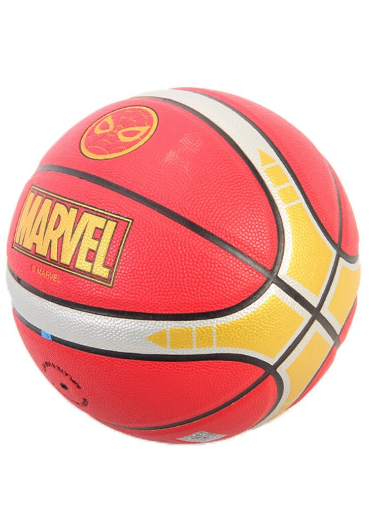 جوريكس كرة السلة، كرة سلة عالية الجودة لجميع الملاعب، كرة سلة مارفل شكل سبايدر مان, مقاس 25 × 25 × 25 سم للعب في الأماكن المغلقة أو الهواء الطلق للمسابقات اللعب الترفيهي للأولاد والبنات والبالغين والأطفال - Image 4