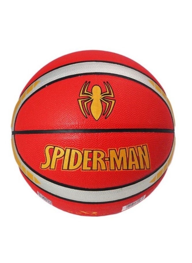 جوريكس كرة السلة، كرة سلة عالية الجودة لجميع الملاعب، كرة سلة مارفل شكل سبايدر مان, مقاس 25 × 25 × 25 سم للعب في الأماكن المغلقة أو الهواء الطلق للمسابقات اللعب الترفيهي للأولاد والبنات والبالغين والأطفال - Image 2