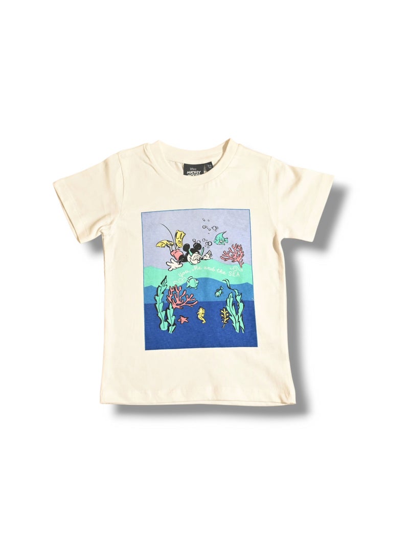 ميكي آند فريندز ميكي وأصدقاؤه - طقم تيشيرت وشورت للأولاد - Image 2
