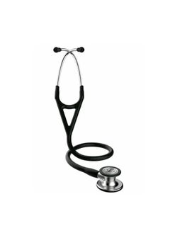ثري أم ليتمان سماعة طبيب القلب الوريدية 3M Littmann، أنبوب أسود 
