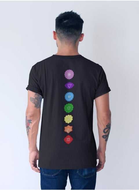 Embrace Spirituality: 7 Chakra Points T-shirt for Mind, Body & Soul